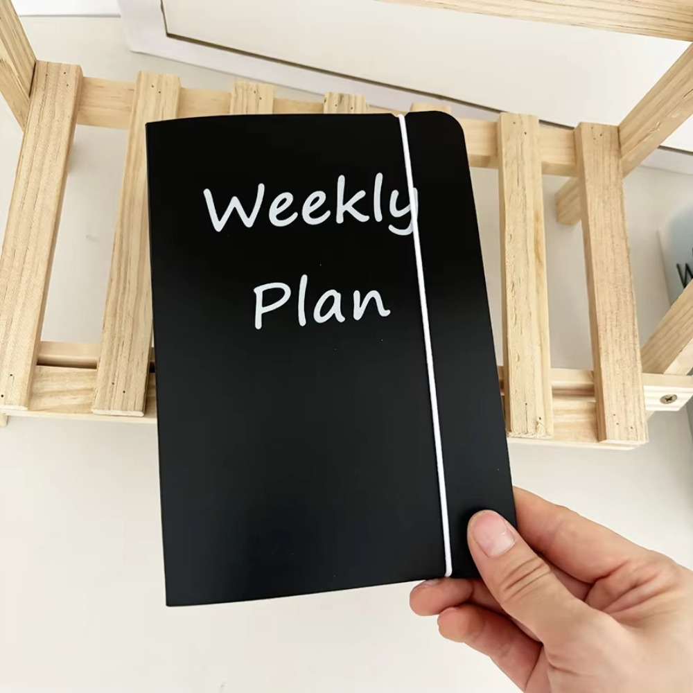 HOUCHU A 6 Size Loose Leaf Binder Weekly Monthly Budget Envelope Planner Cover Wealth Management Cash Storage