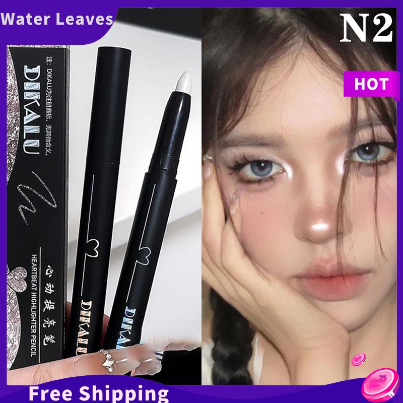 [Water]Hot Sale Freeshipping Dikalu Bút kẻ mắt Ngọc Trai Sáng bóng Bút kẻ mắt long lanh mờ màu trắng Bút Chì không thấm nước dài làm sáng mắt nằm tằm dính trang điểm - 3