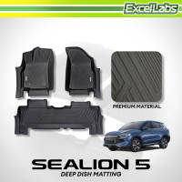 BYD Sealion 5 DM-i 2024 to 2026 OEM / EXCELLENT Deep Dish Matting Thailand Quality Car Accessories