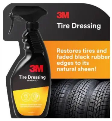3M Tire Dressing 400ml PN39042LT (free car wiper x 1)