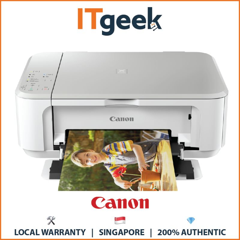 (24hrs Delivery) Canon PIXMA MG3670 Wireless Printer (3 Colors) Singapore
