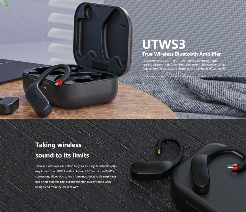 True Wireless Bluetooth Amplifier Fiio Utws3 Mmcx FIIO UTWS3 MMCX