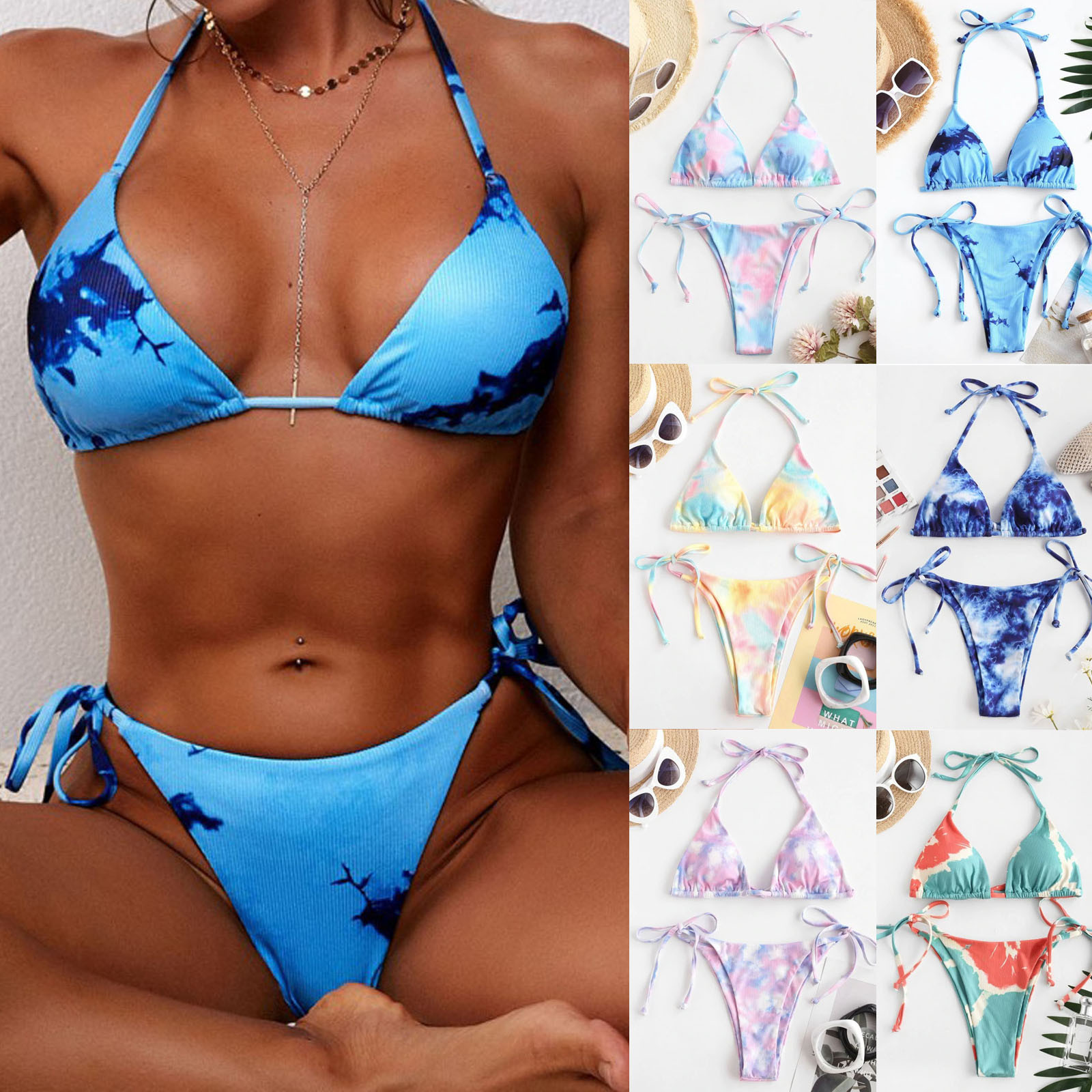 Đồ bơi cho phụ nữ terno bãi biển Kích thước beachwear Đồ bơi in hình áo tắm độn phụ nữ cộng với swimjupmsuit swimwears Bộ đồ bơi kiểu Tankini swimwears tankinis Bikini