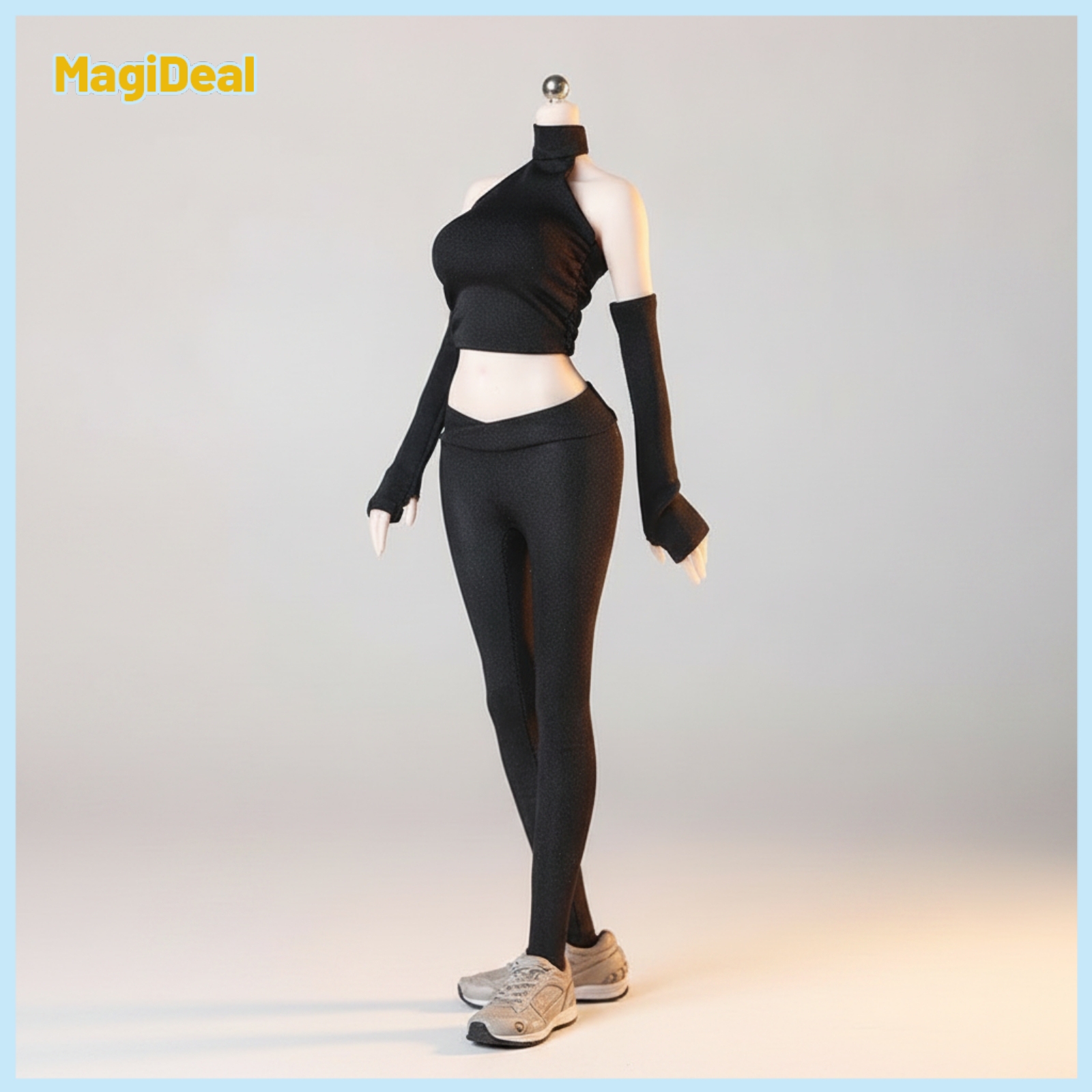 MagiDeal Stretch Material Doll Yoga Outfit Fitted Doll Pants Set Sleeveless Toy Clothing Textured ราคา 4,447 บาท*ส่งฟรี