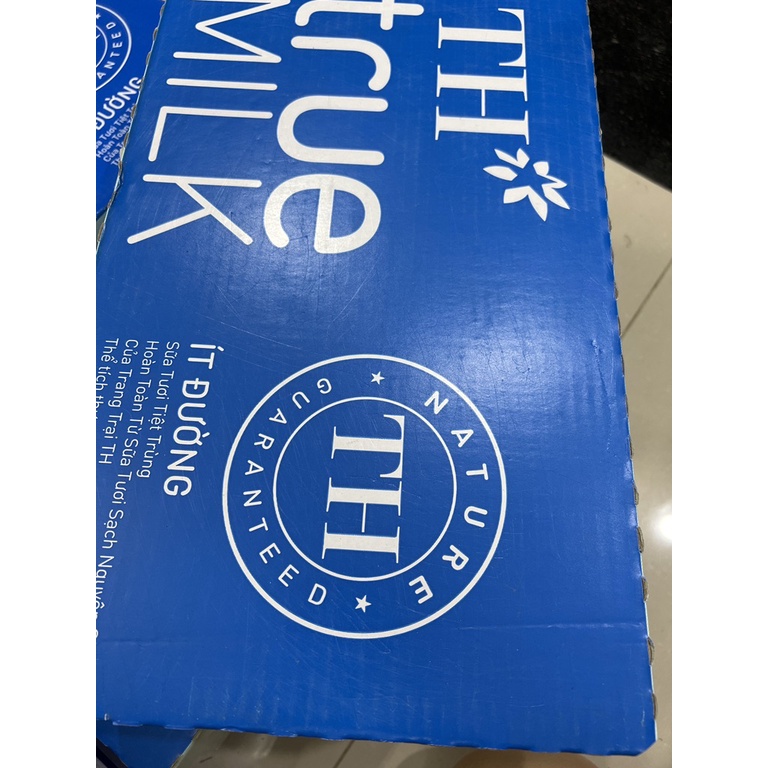 Sữa tươi th true milk 180ml it đường 48 hộp
