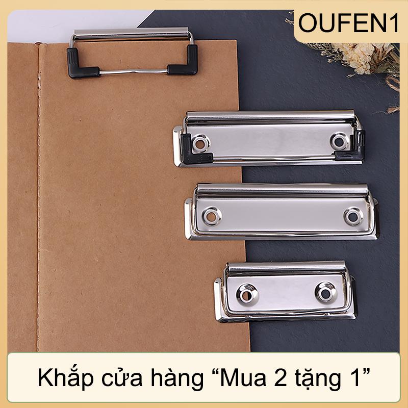 [COD] OUFEN1 10pcs clipboard Clips mountable kim loại Clip mùa xuân-nạp tập tin thư mục kẹp văn phòng hardboard Clips văn phòng phẩm cho các trường học