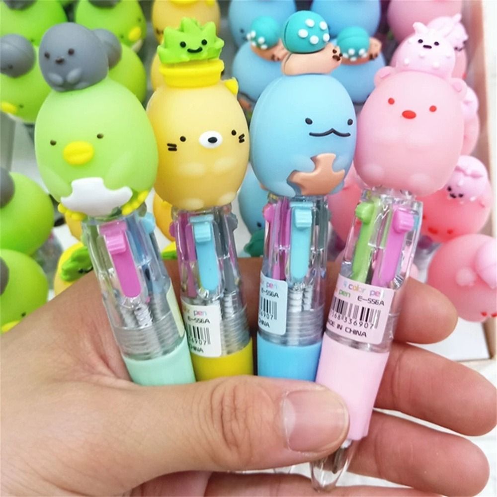ITEMICH Cho Trẻ Em Kawaii Sinh viên Món Quà của bạn Phim hoạt hình 0.5mm Bóng Bút Túi Bút Bút bi Bút đầy màu sắc