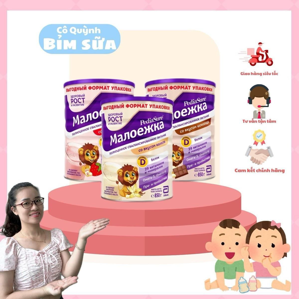 Sữa Pediasure Nga bổ sung dinh dưỡng cho bé .#pediasure#coquynhbimsua