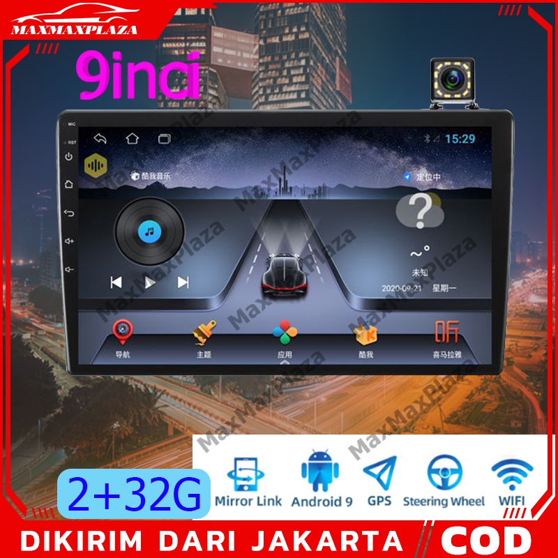 (Sent from Jakarta) 9 Inch Android Headunit and Pcx Ram 2Gb Memory 32Gb