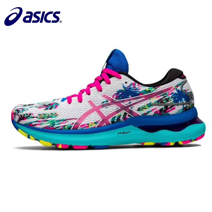 2023 Asics Sản phẩm mới Nimbus 24 Giày chạy bộ nam chạy buổi sáng giày chạy bộ nữ gel siêu ánh sáng cao phục hồi đế mềm FE Marathon Sneakers