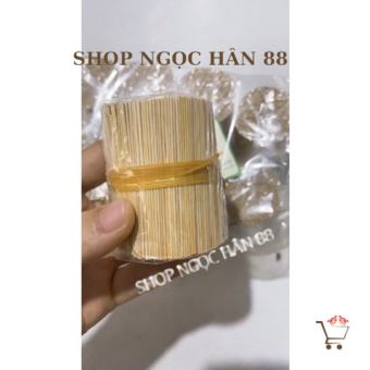 1 Bó tăm tre - tăm xỉa răng bằng cật giang 80g/gói tăm VIP