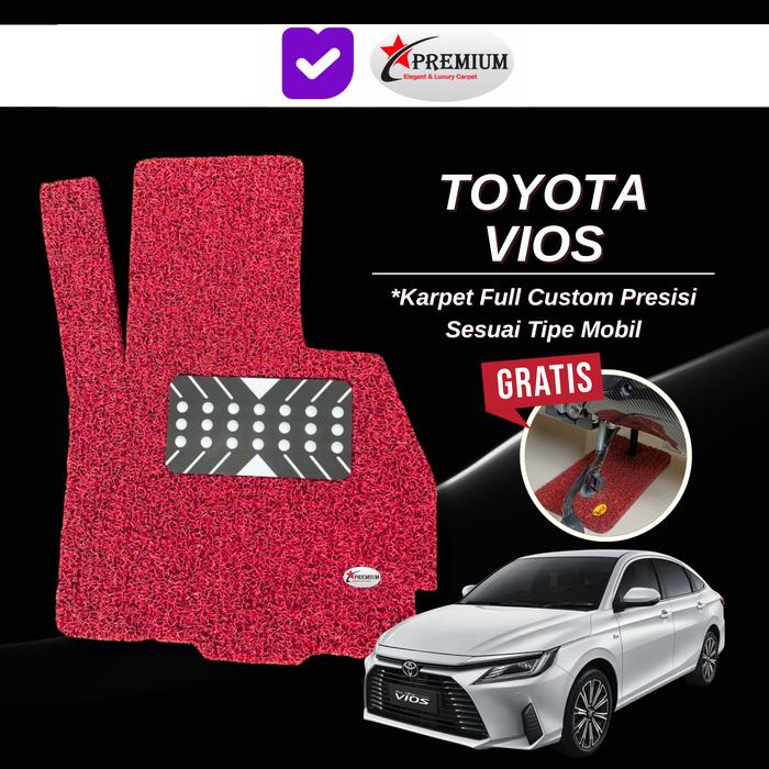 KARPET MOBIL MIE PREMIUM VIOS / LIMO NON BAGASI 1 WARNA -RM3 Variasi Giá 772,142 Đồng*Miễn phí vận chuyển