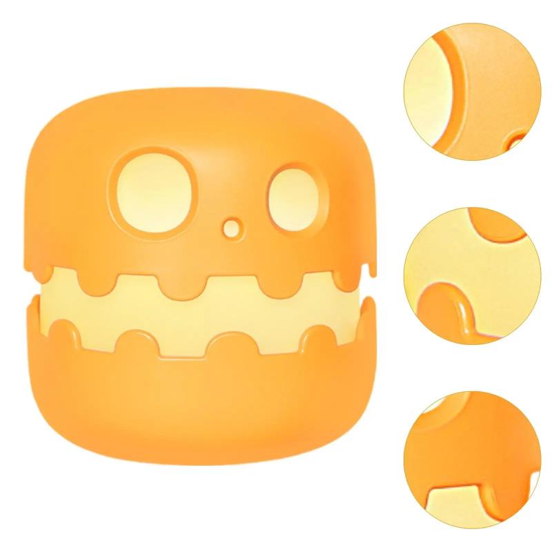 Store HHDKE4 Halloween bí ngô ánh sáng ban đêm dễ thương đẩy lên an toàn trang trí ánh sáng Halloween trang trí đầu Giường trẻ em Halloween Quà Tặng
