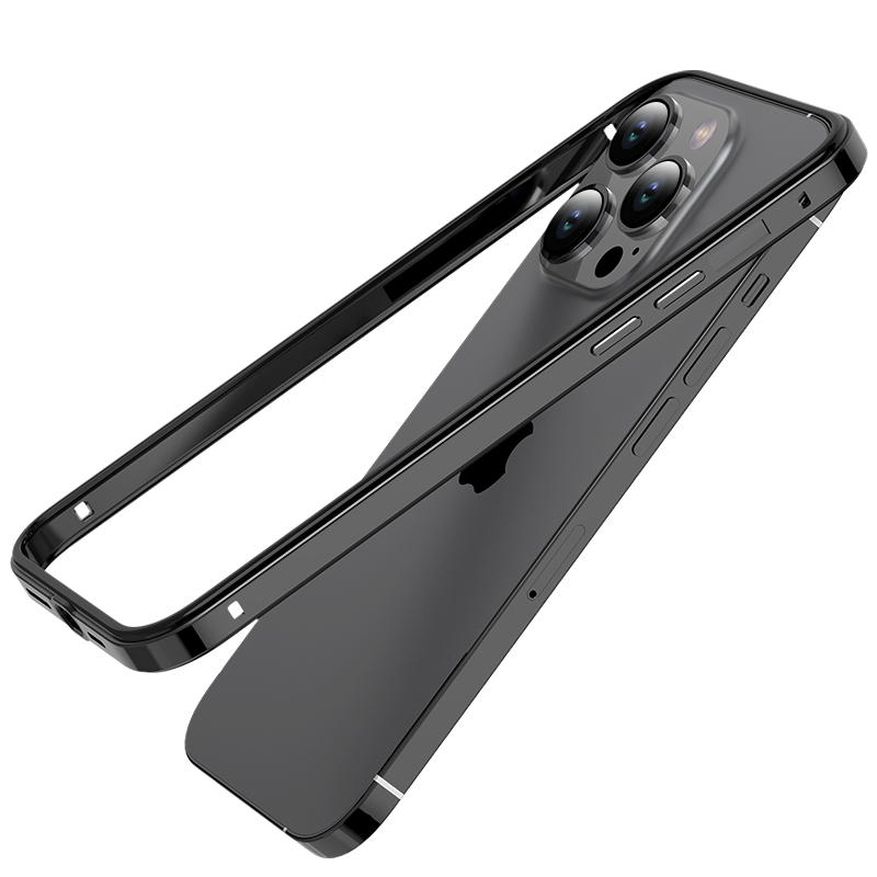 Ốp bảo vệ phần viền điện thoại chất lượng cao phù hợp với iPhone 14 15 Pro Max 13 Pro Max 12 PRO không có nắp lưng viền kim loại 11 Pro Max XR x/XS tích hợp bảo vệ silicon