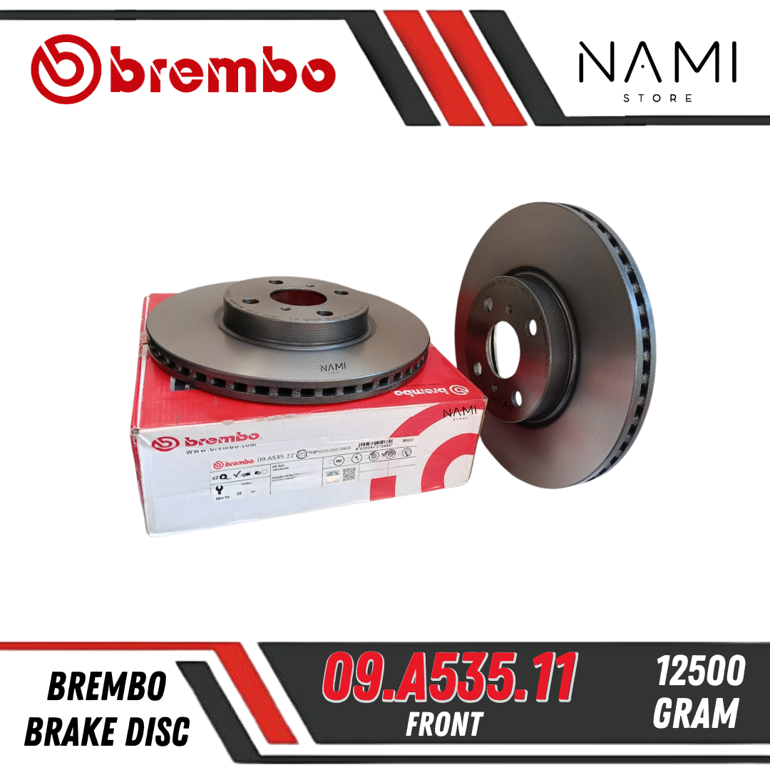 *BREMBO Brake Disc 09 A535 11 / 09.A535.11 (FRONT)* Cakram Rem untuk mobil TOYOTA Harga 597,900 rupiah*Gratis Ongkir