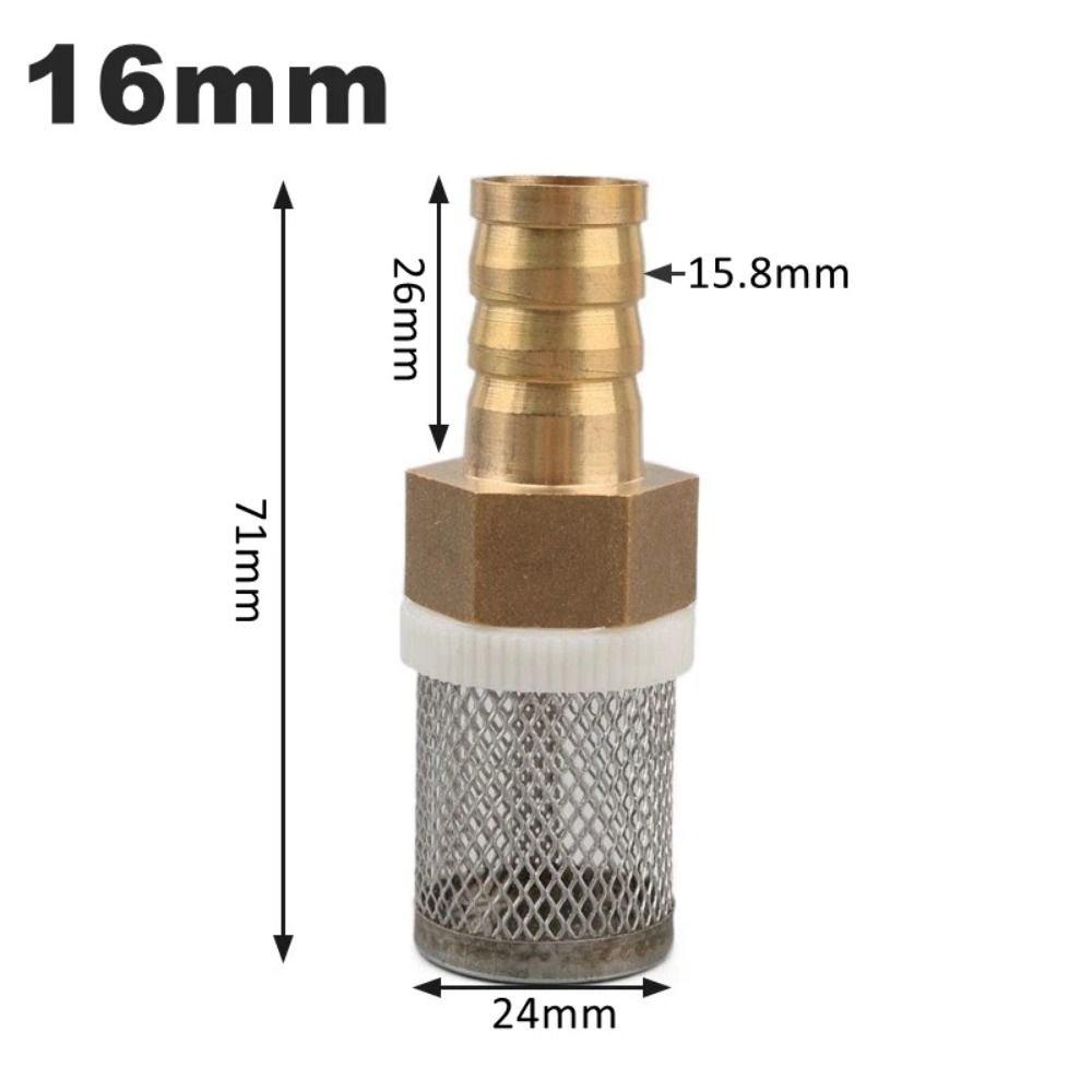 MISFORTUNESTORE17RE1 1Pcs Bơm phun Bộ lọc ống Bộ lọc bằng đồng Rửa xe Lưới lọc  6-19mm - 6