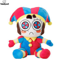 Studyset IN stock 25cm THE AMAZING DIGITAL CIRCUS Plush Doll Cartoon Stuffed Plushies For Kids Birthday Christmas Gifts ตุ๊กตาตัวใหญ่ ตุ๊กตานุ่มนิ่ม ของขวัญปีใหม่