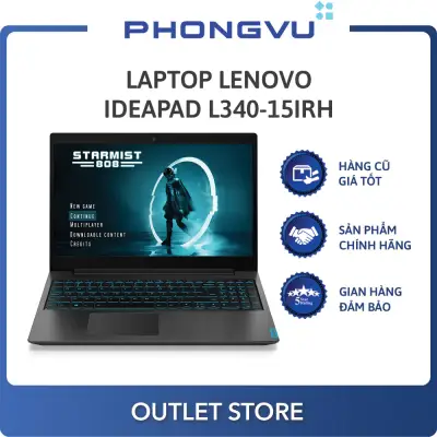 Laptop Lenovo Ideapad L340-15IRH-81LK00VTVN (I5-9300H) (Đen) - Laptop cũ