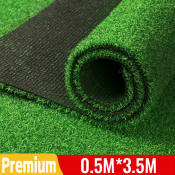 Artificial Grass Carpet Mat for Indoor/Outdoor Use - 3.5m