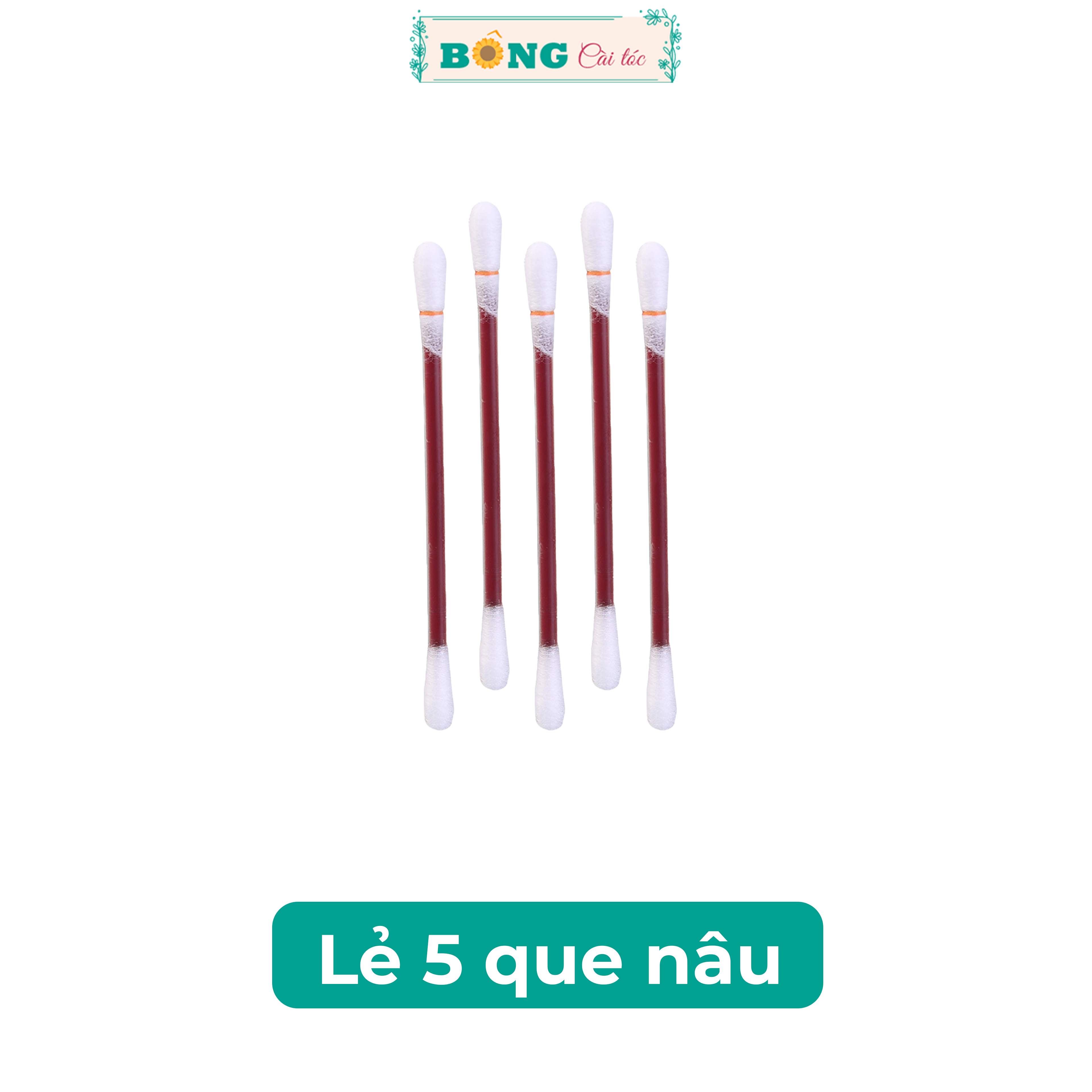 Set 10 que tăm bông chứa sẵn dung dịch vệ sinh khử khuẩn lỗ xỏ tiện dụng dùng một lần VS20 - Phụ kiệ