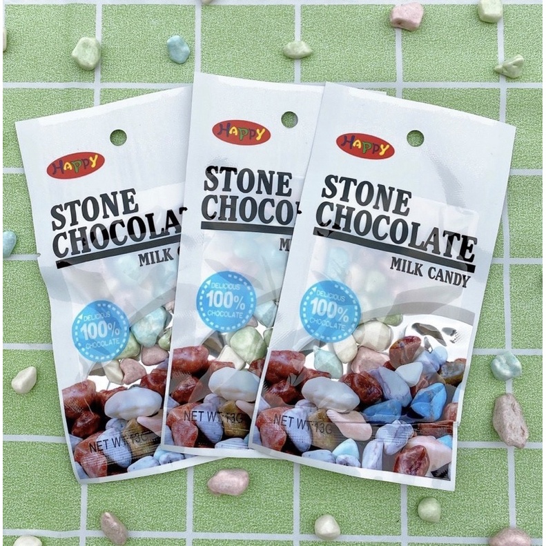 Kẹo socola sữa sỏi đá 13gr - ăn vặt chipstoree