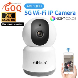 SriHome Camera WiFi SH038 5G Camera An Ninh CCTV 2K 2560X1440 4MP QUAD HD thumbnail