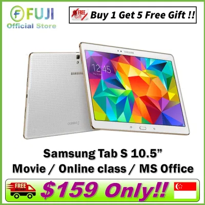 Samsung Tab S 10.5 Tablet / Tab S 8.4 / 2 In 1 Tablet / Local Warranty / Full Set / Best deal in town / Refurbished Condition !!