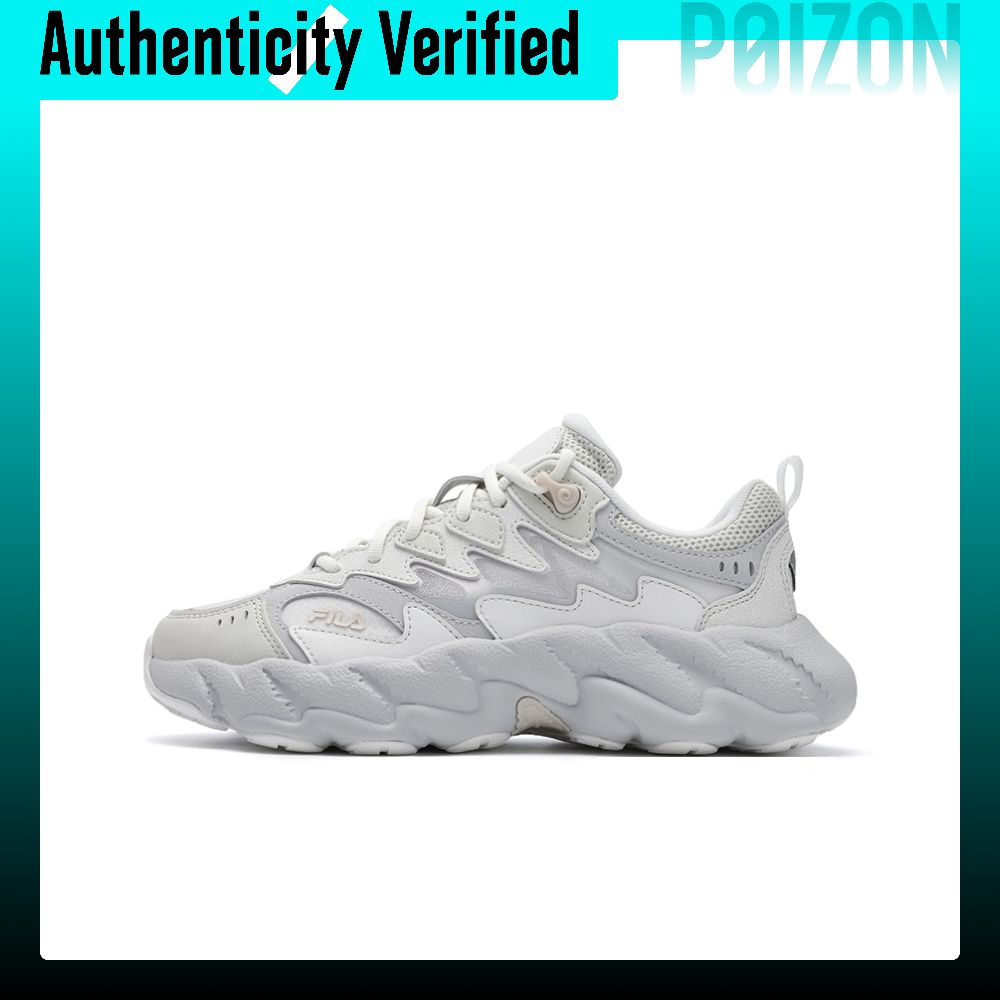 รองเท้าผ้าใบ รองเท้าลำลองผู้หญิง FILA Fern 2 Fern 2 Breathable Low top Casual รองเท้าสตรีสีขาวสีเทา F12W531101FAB ราคา 8,221 บาท*ส่งฟรี