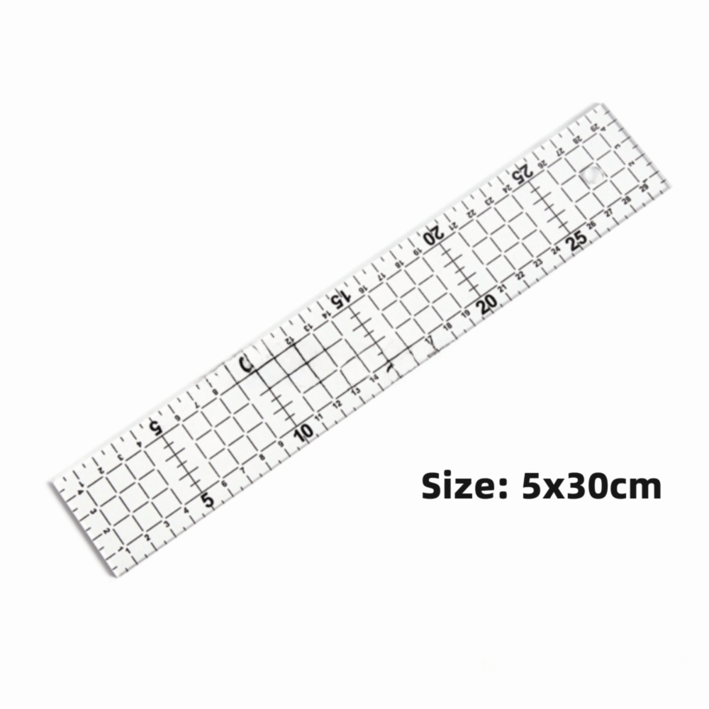 CANGMOTION Acrylic Material Quilting Rulers Multi-Size Clear Mark Quilters Tools High Quality Fabric Cutting Ruler Sewing Projects