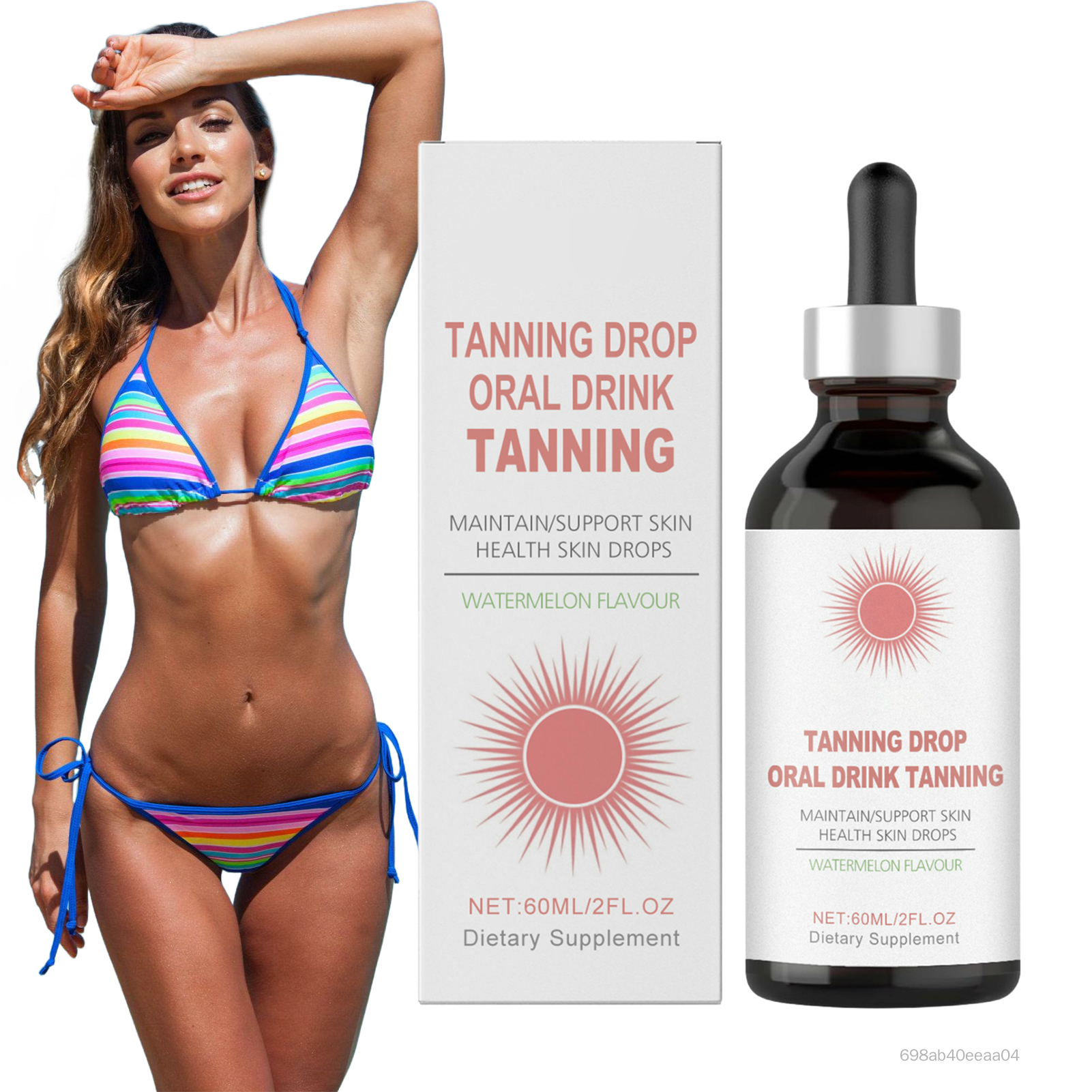 60ml Thuốc nhỏ rám nắng với công thức dưỡng ẩm và làm đều màu da Thích hợp cho việc chăm sóc cơ thể PAlight-VN