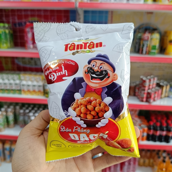Đậu phộng Tân Tân da cá gói bé 60G
