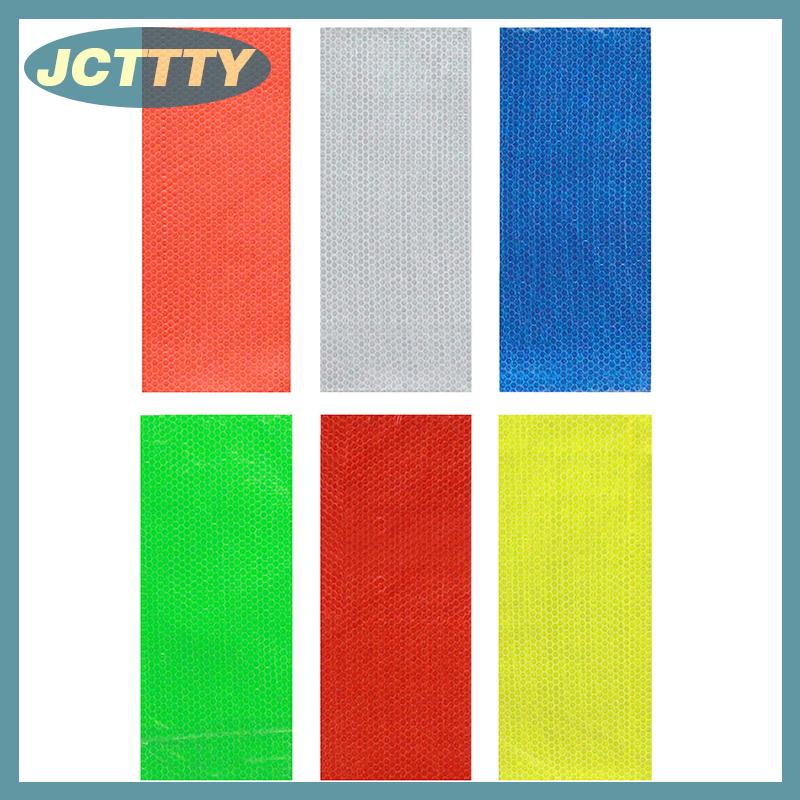 JCTTTY Miếng dán phản quang cho bánh xe đạp trang trí an toàn xe máy