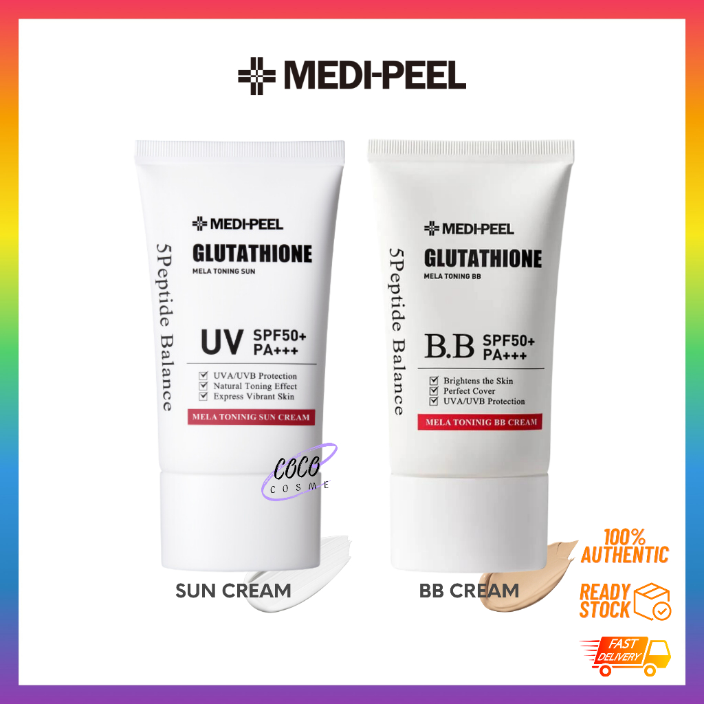 MEDI-PEEL (MEDIPEEL) Bio-Intensive Glutathione Mela Toning BB Cream | Sun  Cream (50ml) | Lazada