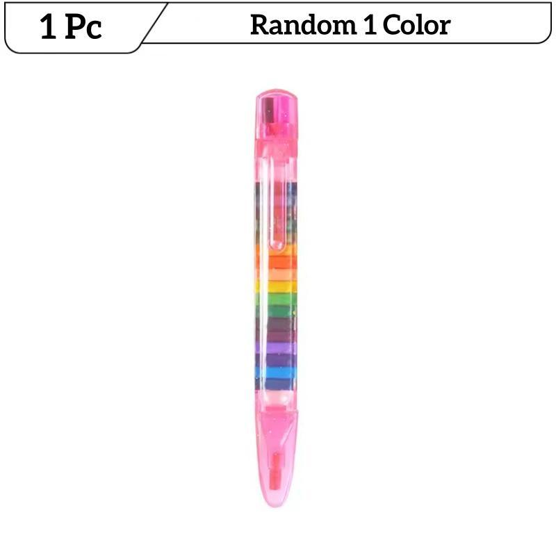 ดินสอเปลี่ยนไส้ 20 สีในแท่งเดียว ดินสอสีต่อไส้ เซตระบายสีเด็ก เครื่องเขียนน่ารัก ของขวัญเด็ก