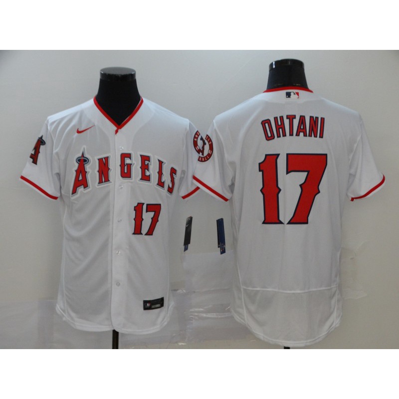 Shohei Ohtani #17 Los Angeles L.A. Angels City Connect Cream