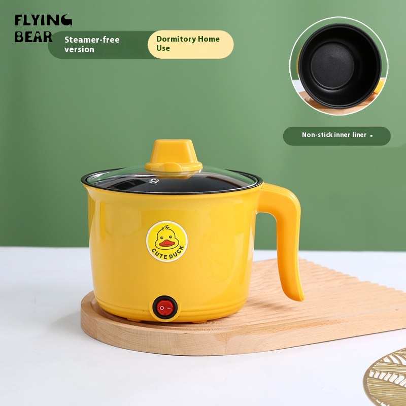 Bay gấu ký túc xá nồi Nồi sinh viên đa chức năng nhỏ gia đình Nồi điện phòng ngủ nấu ăn mì nồi nhỏ mini nhỏ điện chafing Món Ăn Điện caldron
