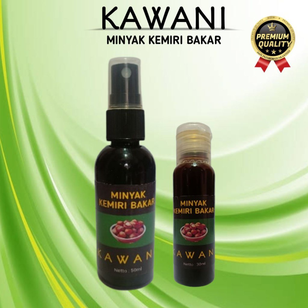 MINYAK KEMIRI BAKAR- HAIR OIL & HAIR TONIC