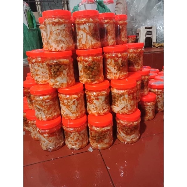 Măng ớt Lạng Sơn Chính hãng trọng lượng 1.4 -1,5kg, măng ớt ngâm mác mật đặc sản Lạng Sơn