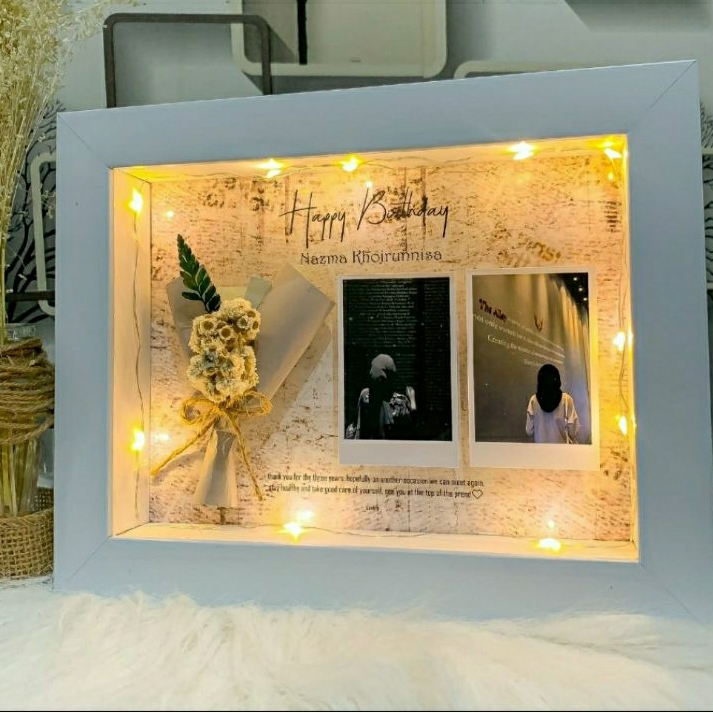 3D Frame Size 15X20 wisuda hadiah, Hadiah ulang tahun, Anniversary hadiah, Frame hadiah, pernikahan