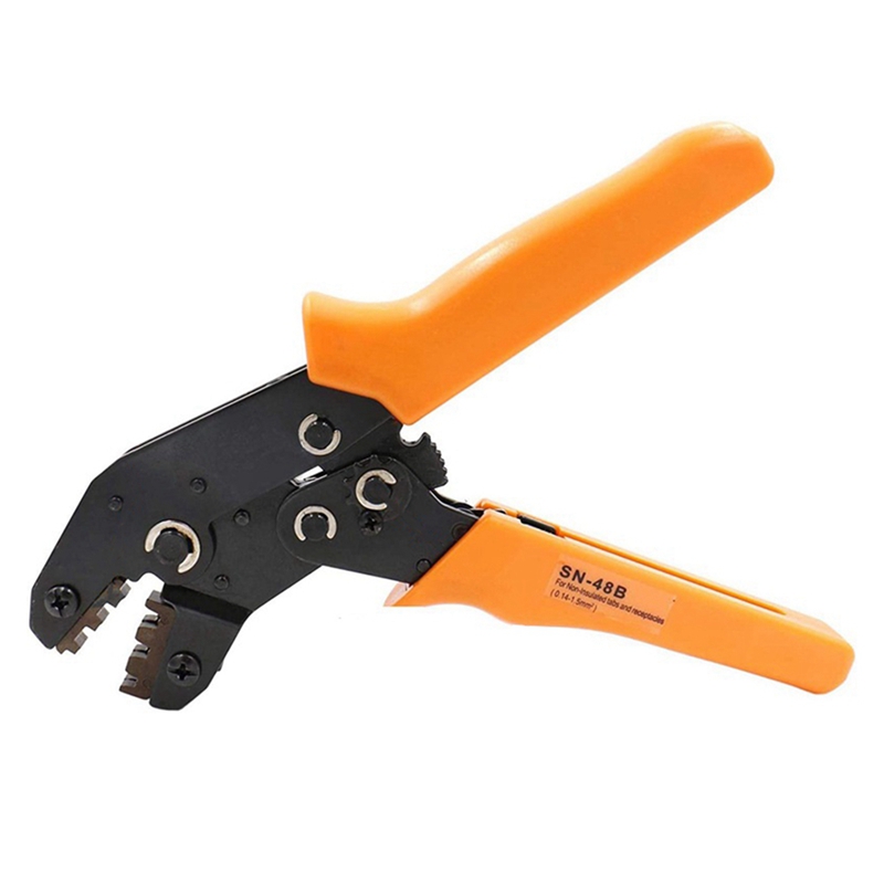 (UMEZ) SN-48B Crimping Pliers Labor-Saving Ratchet Crimping Pliers High-Precision Jaw Line Hand Tool Durable