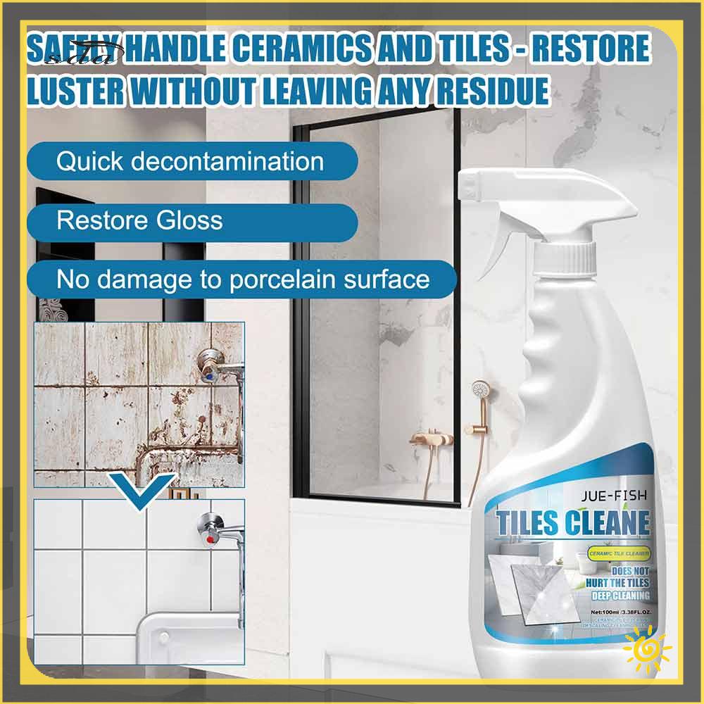 Tile Scale Remover Powerful Decontamination Bathroom Glass Cleaner