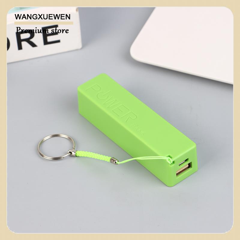 [COD] Điện thoại di động ngân hàng sạc pin gói cho trường hợp tự làm hộp Protable đầy màu sắc stroage hộp - 3