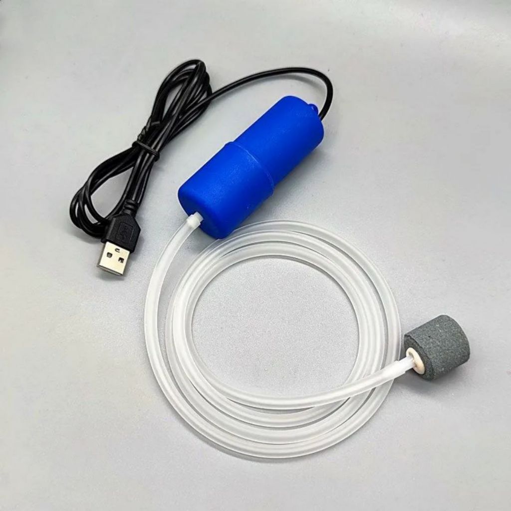 Máy Sủi Khí Oxy siêu êm Kết Nối Đầu USB - Sục Khí Oxi Dành Cho Hồ Cá Cảnh