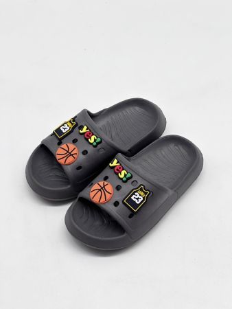 GTX Kuromi Kids' Anti-Slip Rubber Sandals for Summer