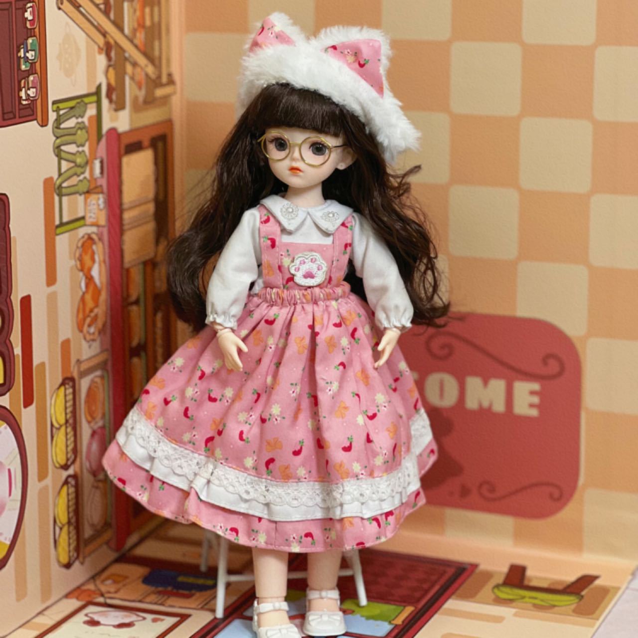 High Color Value 30cm Doll 1/6 Bjd Doll Doll Little Princess Lolita Girl Toy Doll Multi-joint