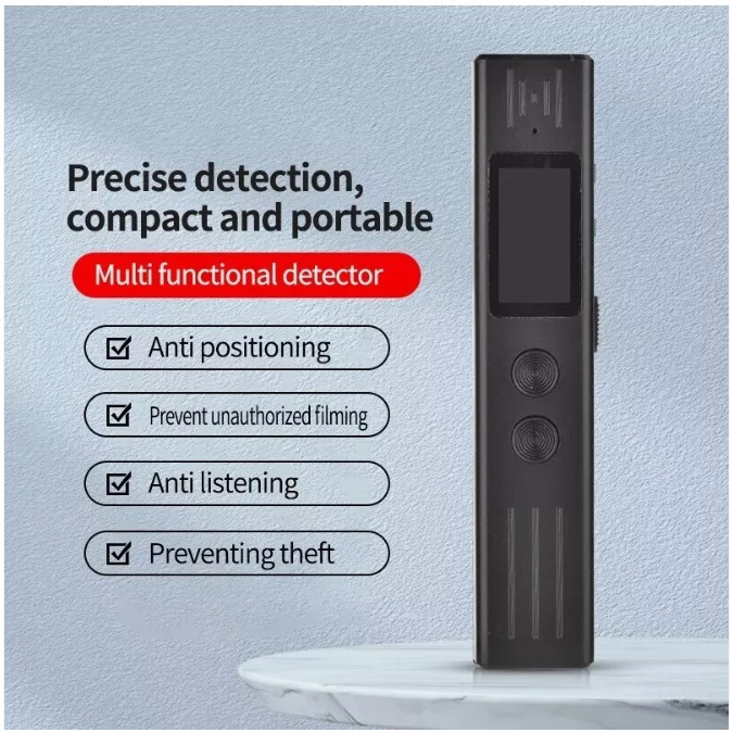 Thiết Bị Dò Tìm D3 Máy Ghi Âm, Máy Định Vị GPЅ, Camera Mini - Độ Nhạy Cao, Tích Hợp Công Nghệ Dò Từ Trường
