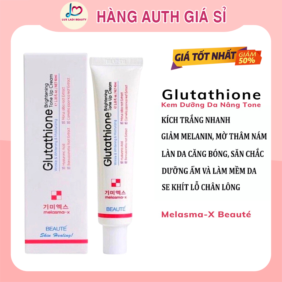 Kem Dưỡng Trắng Melasma-X Glutathione Brightening Tone Up Cream 40ml chính hãng