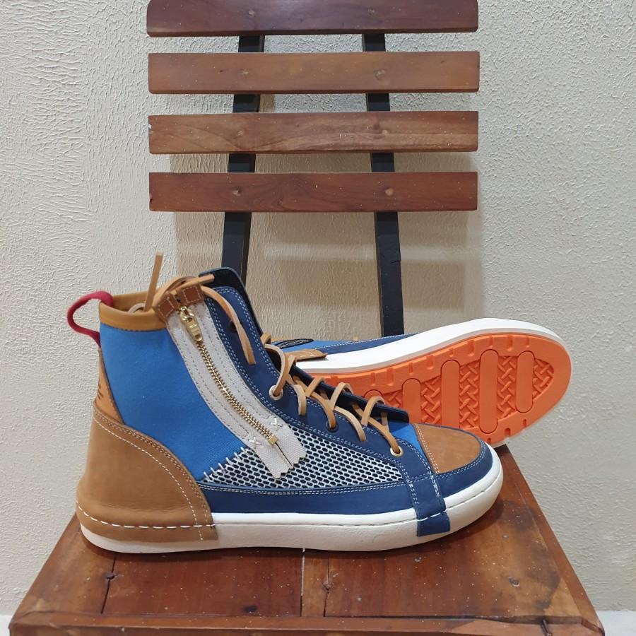 SEPATU EXODOS57 GALAN NAVY BLUE | SEPATU LOKAL Harga 1,200,000 rupiah*Gratis Ongkir