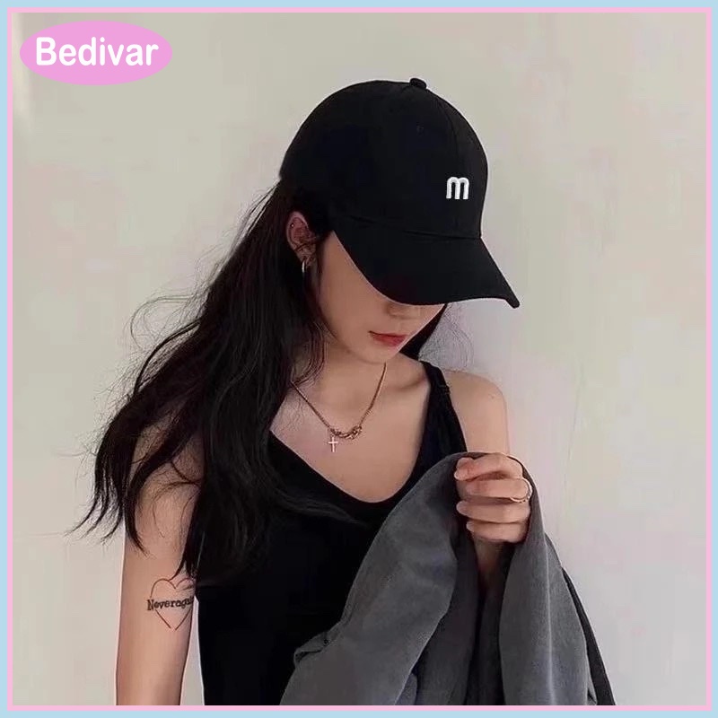 Nón kết, mũ lưỡi trai chữ M vải Nhung đẹp chuẩn thời trang (Ảnh thật)