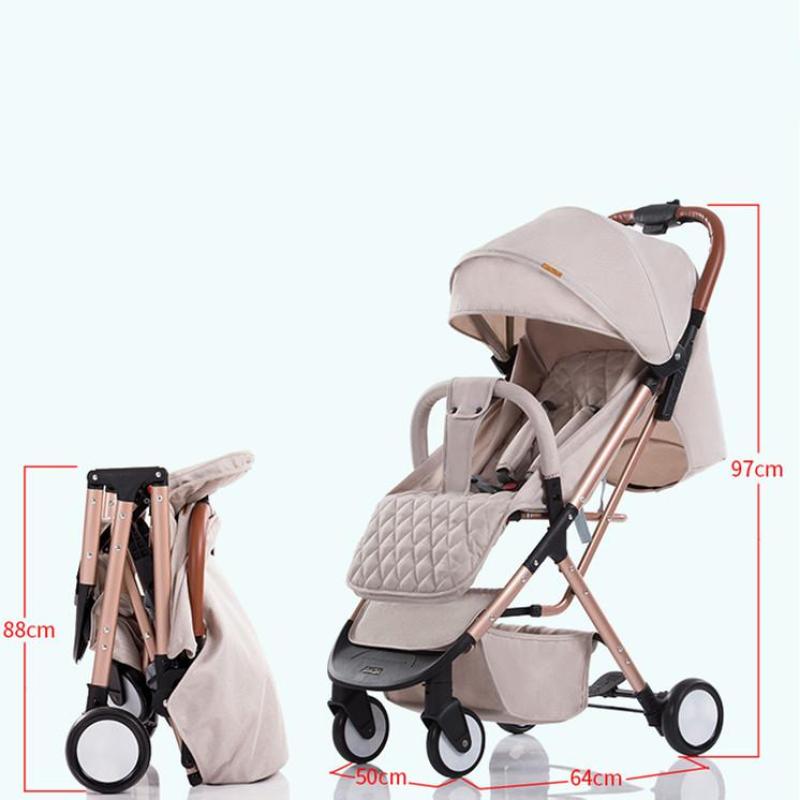 Yoya Ergonomic Baby Carriage Stroller &Smart Portable Travel Non-slip Armrest Baby Stroller&easy folding Singapore